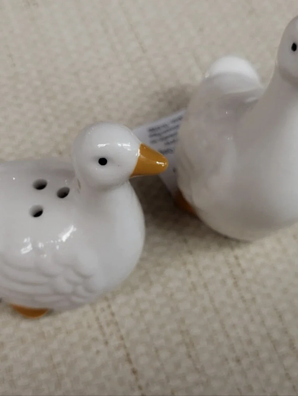Goose Duck Mini Salt Pepper Shakers